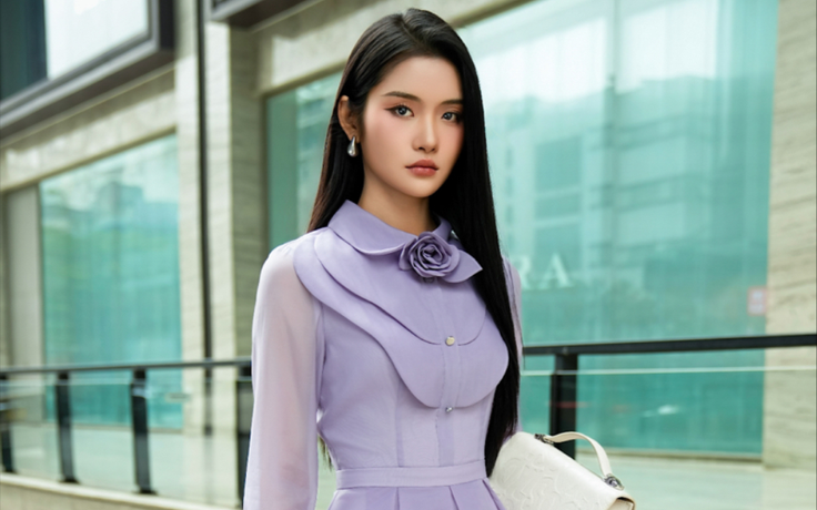 Tông màu tím 'lên ngôi' cho vẻ ngoài mộng mơ nhưng vẫn thời thượng