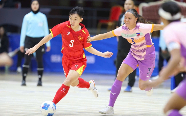 Đội tuyển futsal nữ Việt Nam vào chung kết với Indonesia