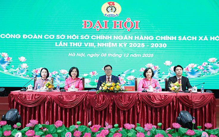 Đại hội Công đoàn cơ sở Hội sở NHCSXH lần thứ VIII, nhiệm kỳ 2025 - 2030
