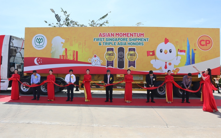 C.P. Việt Nam xuất khẩu lô thịt gà chế biến đầu tiên sang Singapore
