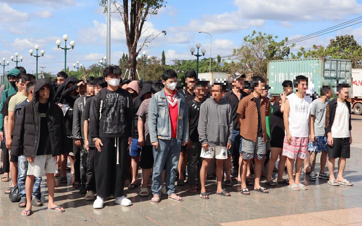 42 công dân Việt Nam chạy thoát khỏi cơ sở lừa đảo trực tuyến ở Campuchia