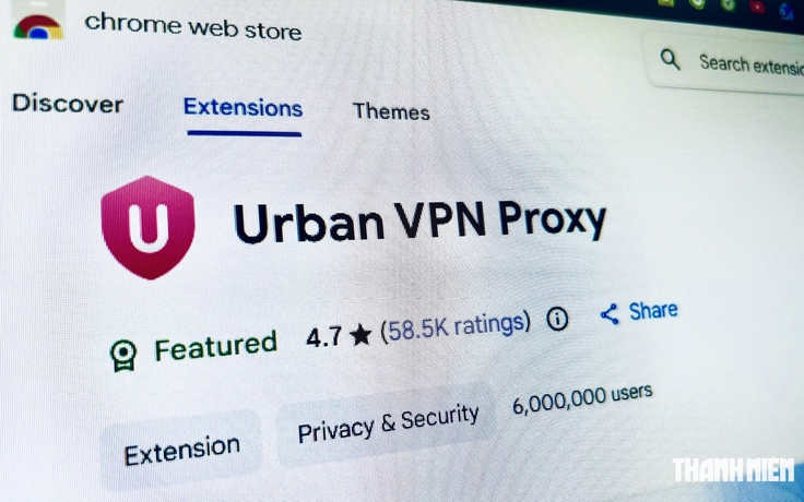 Urban VPN bị tố đánh cắp dữ liệu ChatGPT và Gemini của hàng triệu người dùng