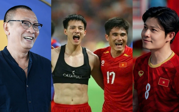 Lại Văn Sâm, Nguyễn Văn Chung mừng U.22 Việt Nam vô địch SEA Game 33