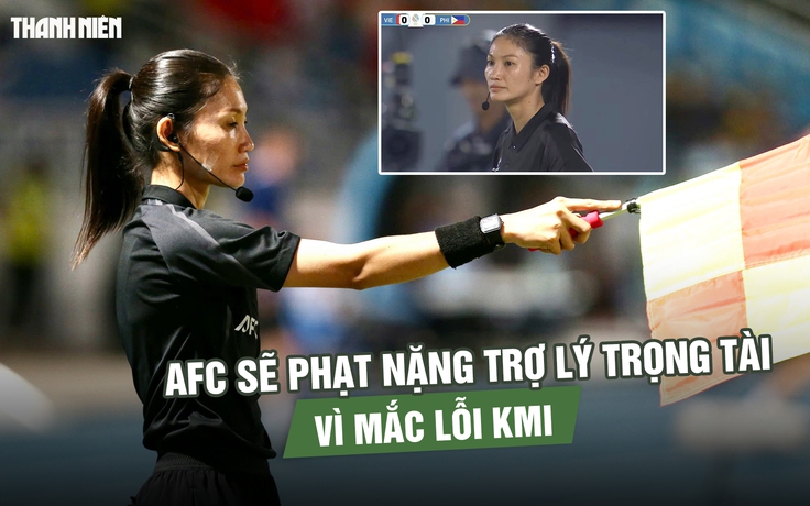 'Tước trắng' bàn thắng đội nữ Việt Nam: AFC sẽ phạt nặng trợ lý trọng tài