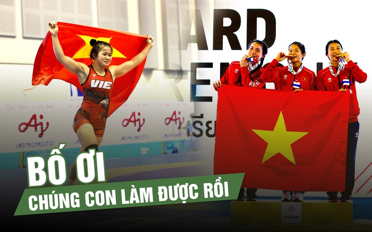3 chị em ruột 'ẵm' về 3 HCV SEA Games cho thể thao Việt Nam