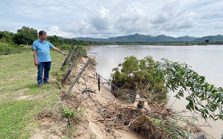 Thấp thỏm bên bờ sông Ba