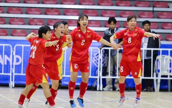 Đội tuyển futsal nữ Việt Nam lần đầu vô địch SEA Games