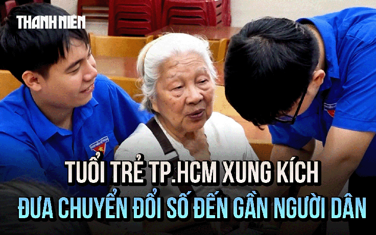 Tuổi trẻ TP.HCM xung kích hỗ trợ chính quyền 2 cấp – đưa chuyển đổi số đến gần người dân