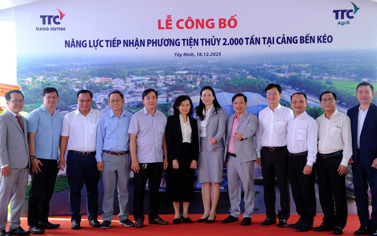 Cảng Bến Kéo chính thức công bố năng lực tiếp nhận phương tiện thủy 2.000 tấn