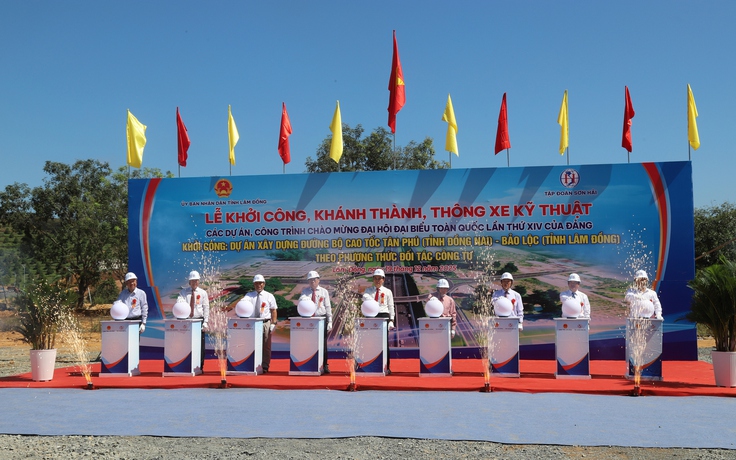 Khởi công cao tốc Tân Phú - Bảo Lộc thúc đẩy phát triển kinh tế Lâm Đồng