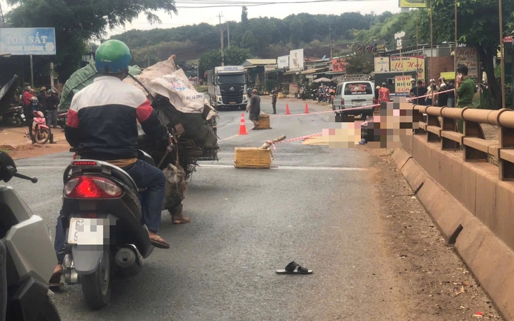 Đồng Nai: Người phụ nữ tử vong thương tâm dưới bánh xe đầu kéo