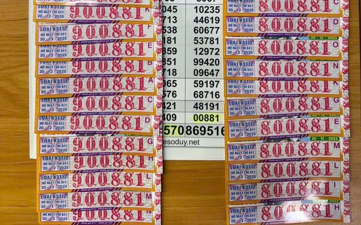 28 tờ trúng 840 triệu xổ số miền Nam ngày 20 tháng 12, khách nhận chuyển khoản