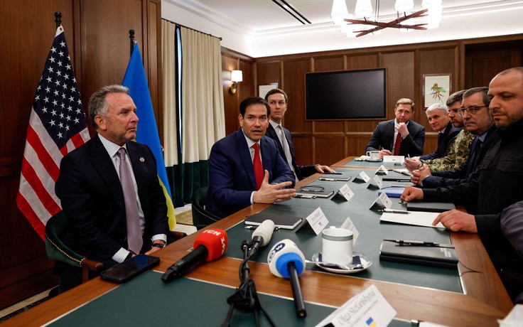 Mỹ tăng tốc đàm phán với Ukraine và Nga
