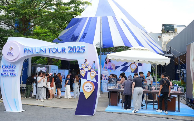 Dấu ấn PNJ Uni Tour 2025: Hơn 8.000 sinh viên đồng hành nâng tầm phong cách