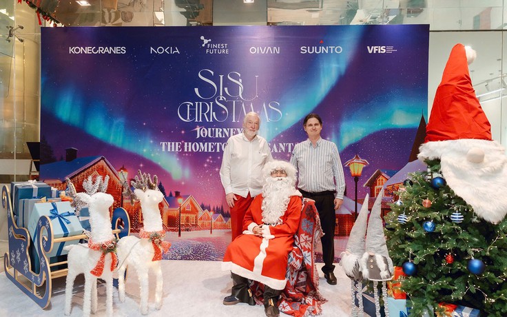SISU Christmas: Khi Giáng sinh Phần Lan bừng sáng giữa lòng TP.HCM