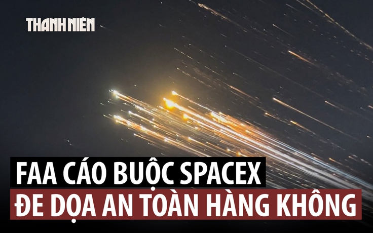 Máy bay chở khách phát tín hiệu cấp cứu khi tên lửa Starship nổ giữa trời