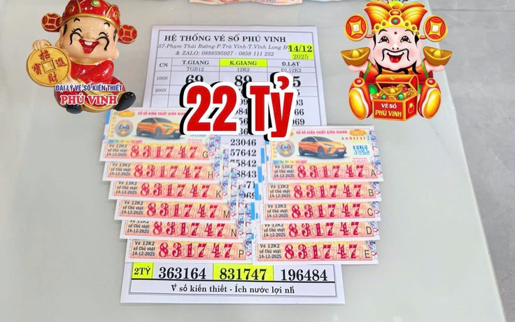 Trúng độc đắc 22 tỉ xổ số miền Nam, người đàn ông Cần Thơ chia cho bà con 2 tỉ