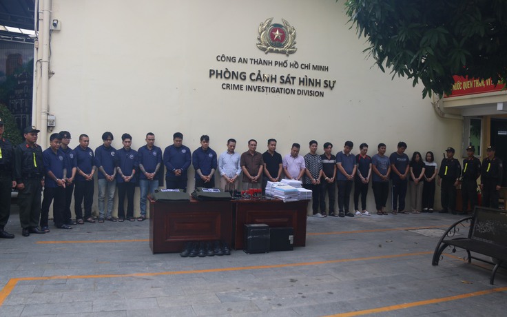 Triệt phá băng đòi nợ thuê núp bóng công ty mua bán nợ, bắt giữ 20 người