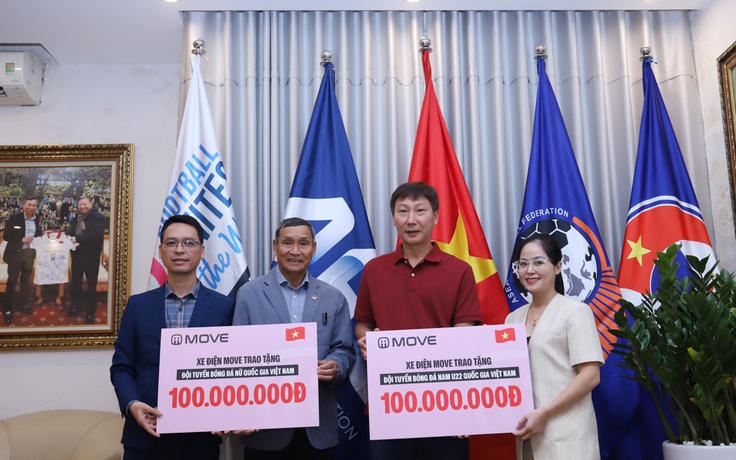 U.22 Việt Nam và đội tuyển nữ tiếp tục nhận tiền thưởng