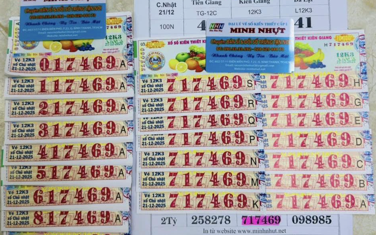 'Kịch trần' cây vé trúng 34,3 tỉ xổ số miền Nam: Một đại lý bán trúng, đổi thưởng