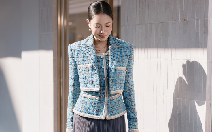 Áo tweed quyến rũ kiêu kỳ, nâng tầm mọi bản phối