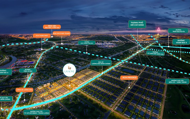 LA Home tăng sức hút khi hạ tầng khu Tây TP.HCM đồng loạt về đích