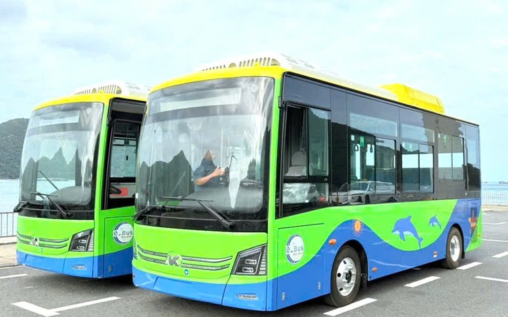 Ngày mai, chính thức khai trương tuyến xe buýt điện đầu tiên ở Côn Đảo