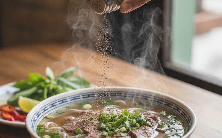 Rắc tiêu vào bún, phở: Điều tuyệt vời gì xảy ra cho tim, não?