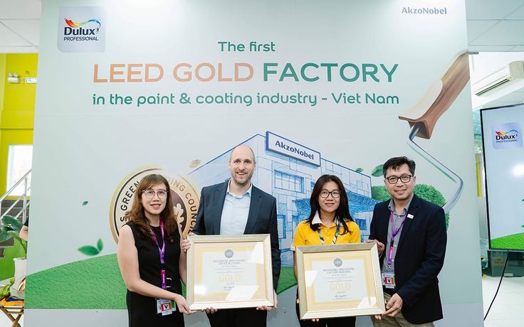 Dulux Professional từ AkzoNobel thiết lập chuẩn mực mới về bền vững cho vật liệu xây dựng