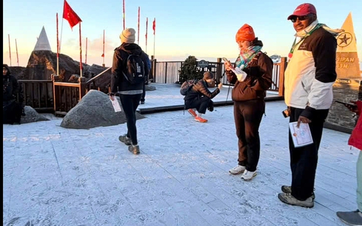 Miền Bắc chìm trong rét đậm, vùng núi cao sẽ có băng giá, sương muối