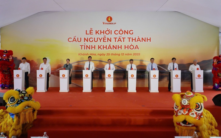 Khởi công cầu Nguyễn Tất Thành, tạo trục kết nối chiến lược nam Khánh Hòa