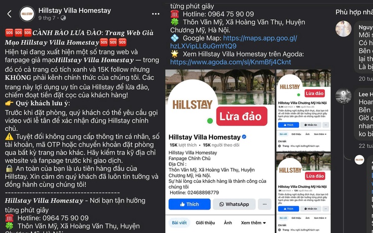 Bẫy lừa đảo đặt phòng homestay 'giả' bủa vây dịp cuối năm