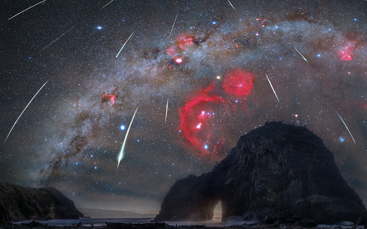 Mưa sao băng kéo dài từ năm 2025 tới… 2026: Người Việt ngắm ngay tối nay