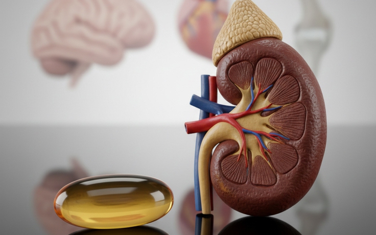 Nghiên cứu: Dầu cá omega-3 'cứu tinh' cho người bệnh thận