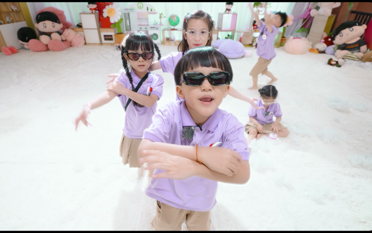 Sao nhí Xệ Xệ ra MV chủ đề chương trình Trường học siêu sao