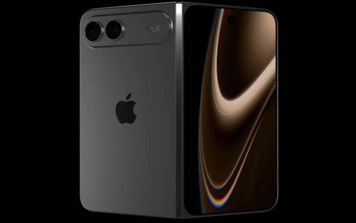 Hé lộ thiết kế gây tranh cãi của iPhone Fold