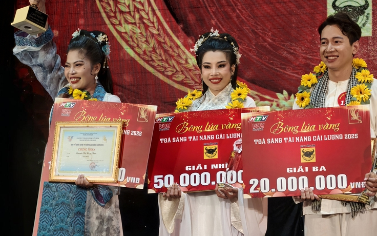 Nguyễn Thị Hồng Toán đoạt Quán quân 'Bông lúa vàng'