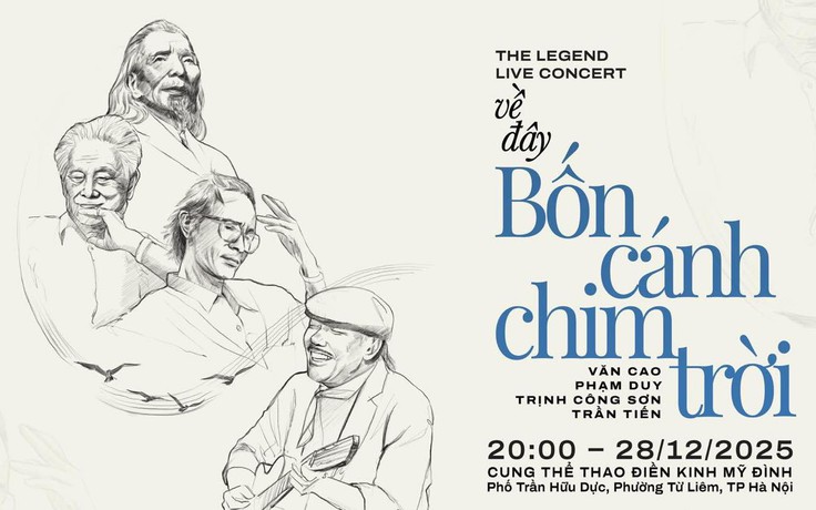 Đêm nhạc 'Về đây bốn cánh chim trời' hoãn sát giờ diễn khiến khán giả bức xúc