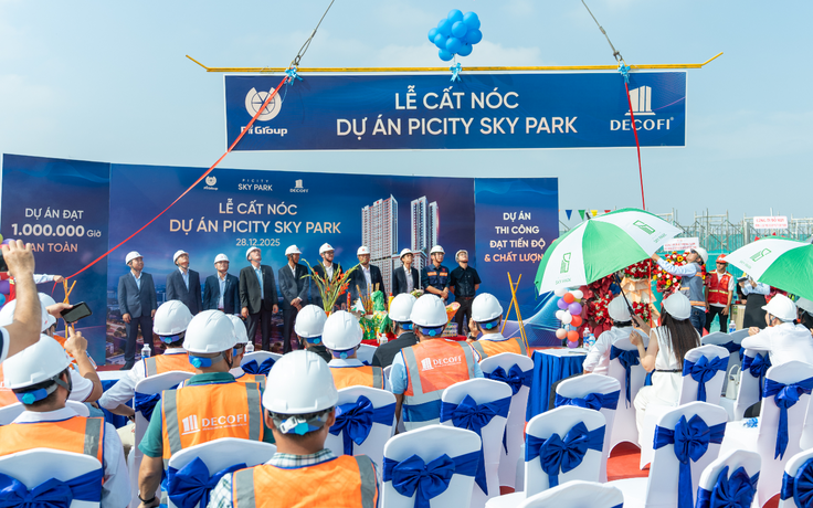 Picity Sky Park chính thức cất nóc tại tâm điểm trục đại lộ Phạm Văn Đồng