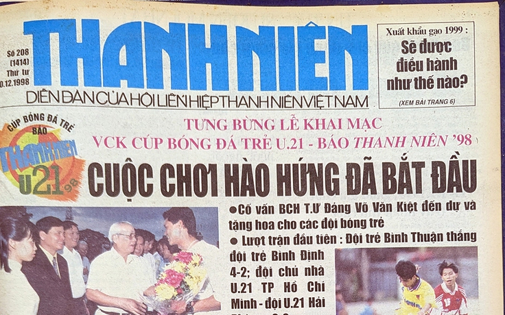 U.21 Báo Thanh Niên bệ phóng tài năng cho bóng đá Việt Nam