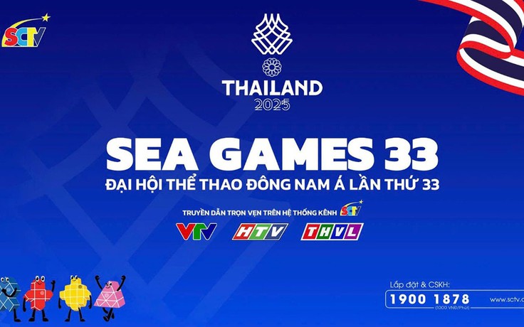 Xem SEAGAMES 33 trên cáp SCTV