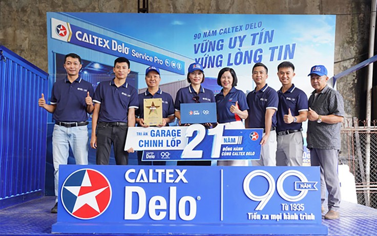 Vinh danh 165 garage danh tiếng, Caltex Delo khẳng định vị thế 90 năm uy tín