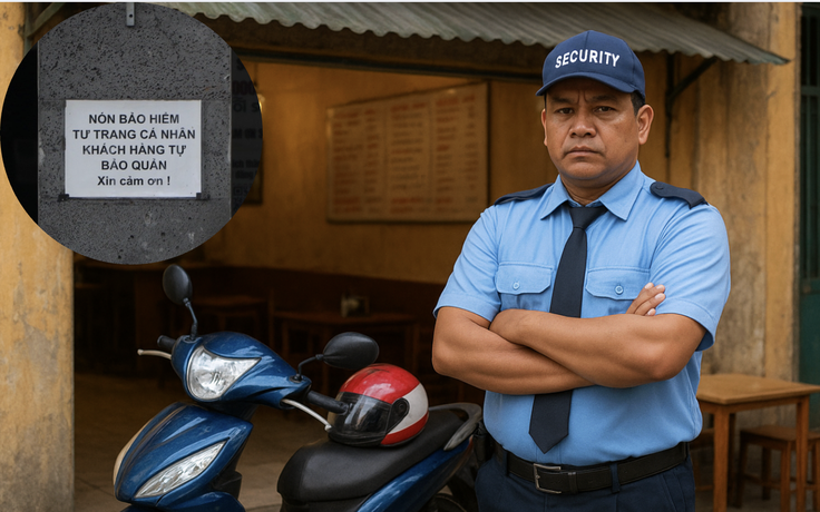 Quán ăn ở TP.HCM 'chỉ giữ xe không giữ nón bảo hiểm': Thực khách thấy sao?
