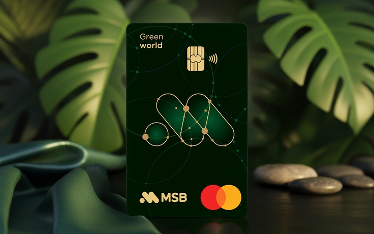 MSB Mastercard Green World: Tinh hoa trải nghiệm của lãnh đạo hiện đại