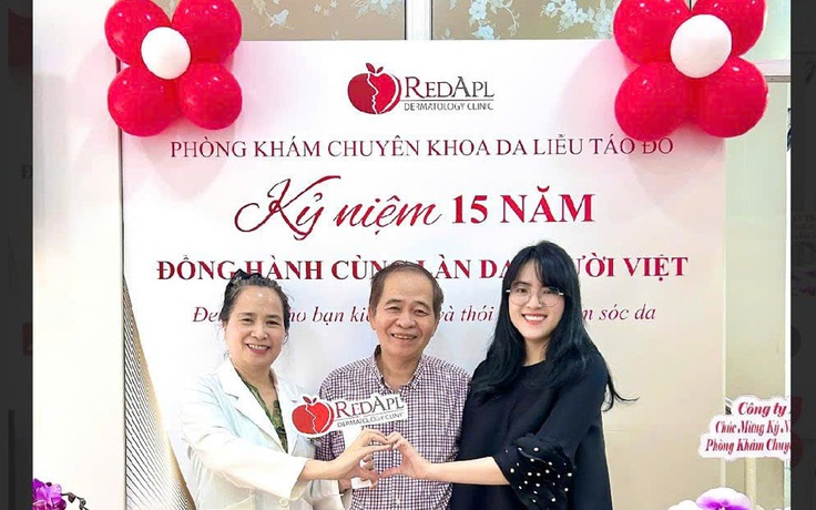 Hành trình 15 năm Phòng khám Da liễu Táo Đỏ: Đồng hành cùng làn da Việt