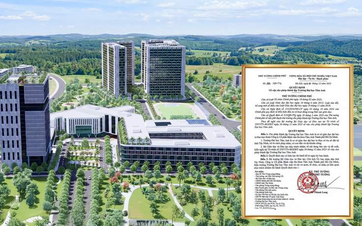 Thành lập Trường đại học Tâm Anh, đào tạo y khoa chuẩn quốc tế