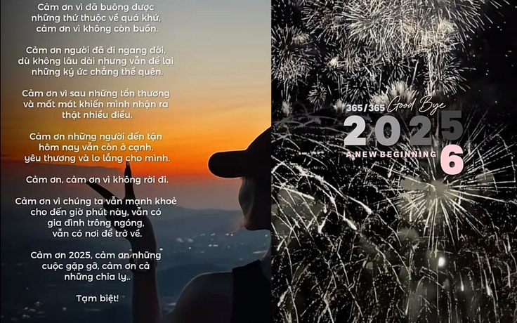 Giao thừa 2026: Mạng xã hội ngập tràn lời chúc năm mới, mong bình an và hạnh phúc
