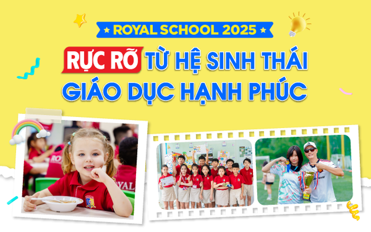 Royal School 2025: Rực rỡ từ hệ sinh thái giáo dục hạnh phúc