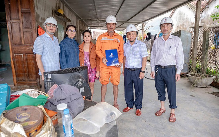 PC Đắk Lắk: Thăm hỏi, động viên gia đình CBCNV bị ảnh hưởng ngập lụt