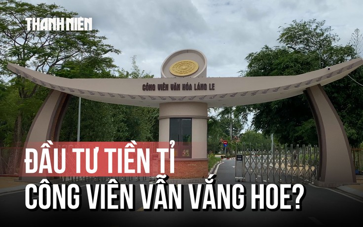 Nghịch lý 46 tỉ đồng ở Công viên Láng Le: Sửa xong vẫn… ít người dùng?